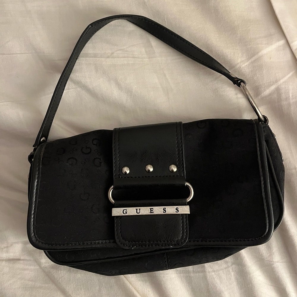 Guess Black Shoulder Bag